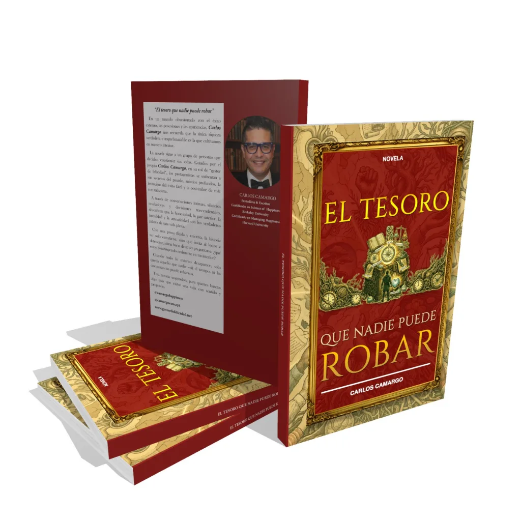 Carlos Camargo presenta su nuevo libro: "El tesoro que nadie puede robar"