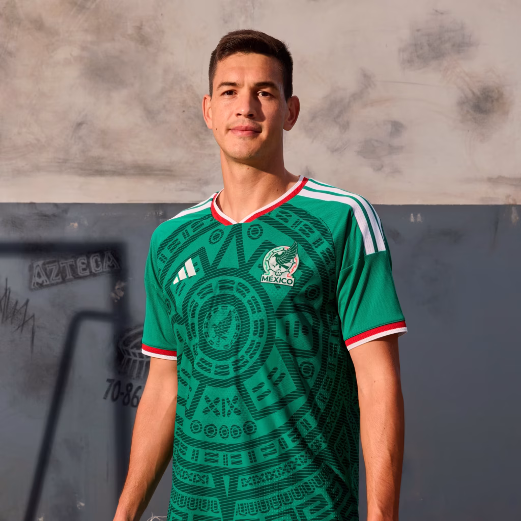 Franela local de México para el Mundial 2026. Foto: Adidas