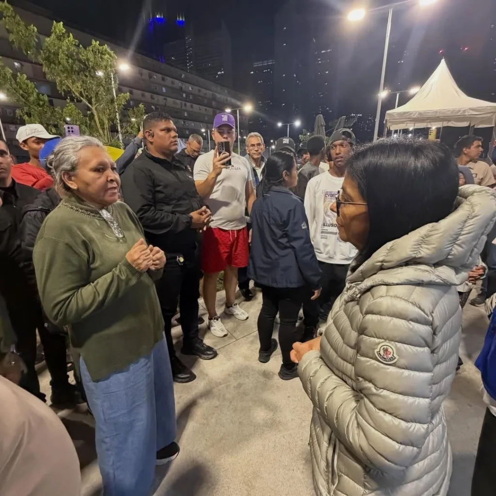 Delcy Rodríguez anunció que llegará ayuda internacional de otros 10 países Terremoto en Venezuela