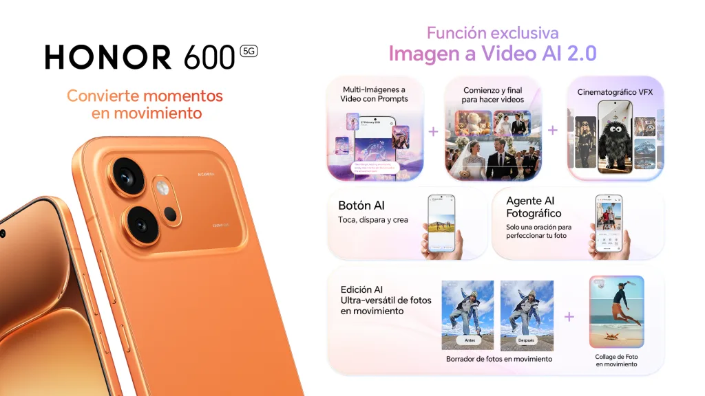 hONOR presenta los nuevos modelos, HONOR 600 y HONOR 600e