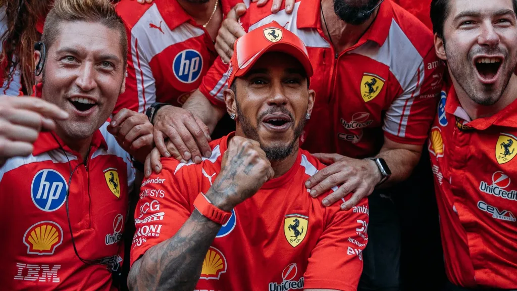 Lewis Hamilton se llevó la victoria en Barcelona, siendo esta su primera victoria con Ferrari en la F1: Foto: F1
