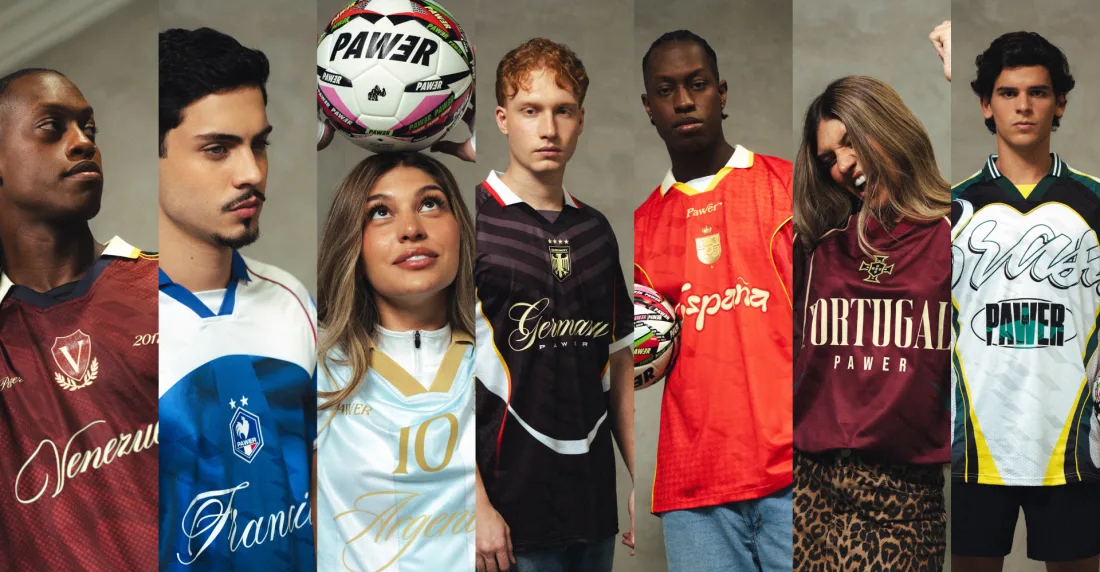 pawer camisetas fútbol