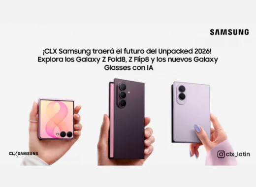 CLX Samsung traerá a Venezuela los Galaxy Z Fold8, Z Flip8 y los nuevos Galaxy Glasses con IA