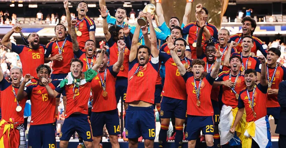 España campeón del Mundo