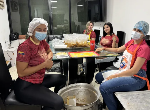 Trujillo envía 12.000 raciones tácticas de comida congelada para damnificados y rescatistas
