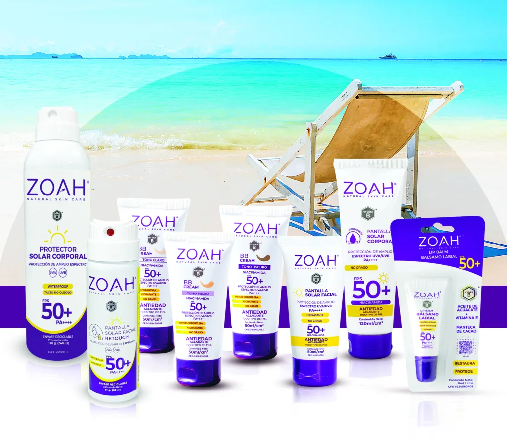 Zoah presenta protectores solares en aerosol y cremas reparadoras