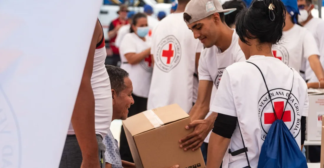 Más de 12.000 personas han sido beneficiadas con kits de higiene e insumos distribuidos por la Cruz Roja Venezolana