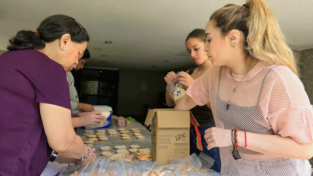 Daniela Solano y sus sándwiches de esperanza: lleva 30.000 y sigue haciendo