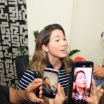 La opositora Claudia Macero regresa a Venezuela
