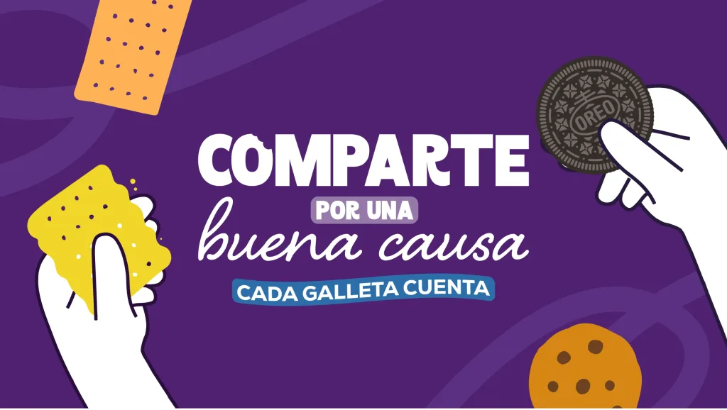 La iniciativa reúne a las galletas Oreo, Club Social, Belvita, (Kraker y Hony), Chips Ahoy, Mini Chips y Sorbeticos. Los productos participantes pueden identificarse en los puntos de venta de todo el país por una cinta distintiva en sus empaques y material alusivo en los anaqueles