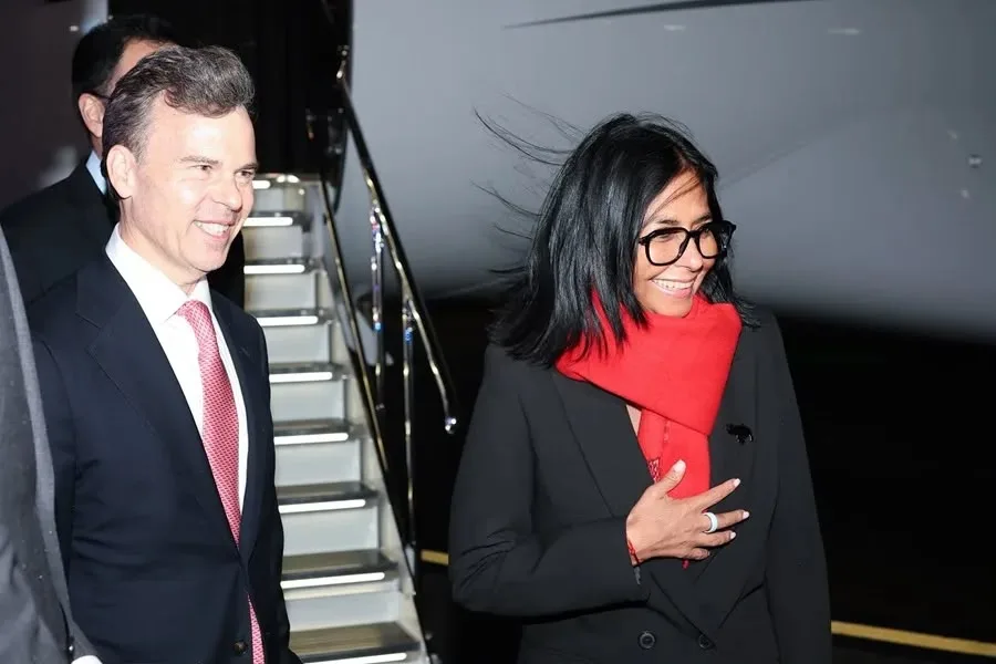Delcy Rodríguez llega a Nueva York para participar en la Asamblea de la ONU