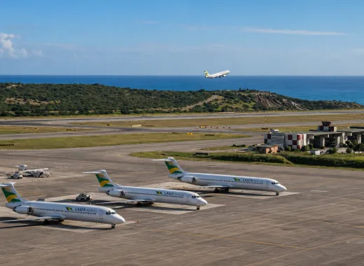 Laser Airlines reactivó sus vuelos en el Aerpuerto Internacional de Maiquetía