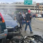 Letal choque en Antímano: gandola embiste 13 vehículos y deja muertos y heridos