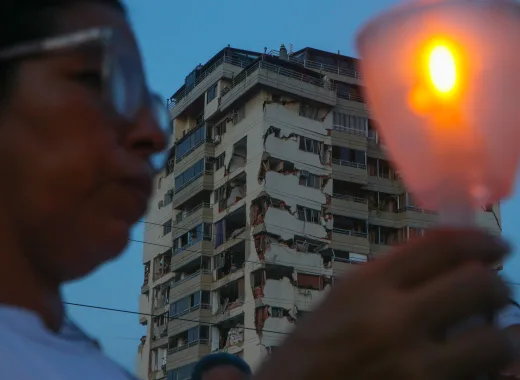 A 100 días de la tragedia: así fue la vigilia en La Guaira