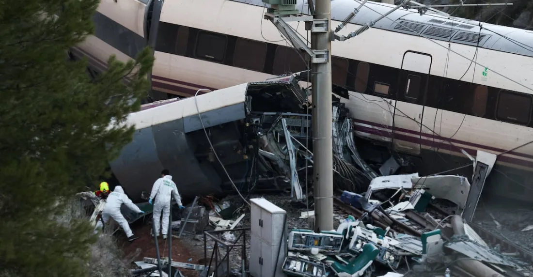 Otro grave accidente de tren en España: van al menos 64 muertos