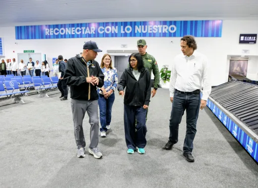 Inauguran ampliación del terminal temporal del aeropuerto de Maiquetía