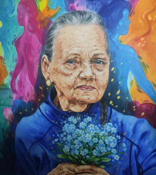 El mural, ubicado en las instalaciones de Amnistía Internacional Venezuela, está acompañado de una placa conmemorativa que incluye un código QR. A través de este recurso, los visitantes pueden conocer más detalles sobre la Carmen navas historia y la lucha de la familia Navas.